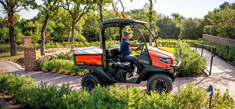 Kubota Introduces New Gas-Powered RTV520: Smooth Operation, New Design